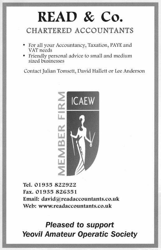 JCS Pg 10 Commercial Sponsor Read & Co Chartered Accountants JCS Pg 10 Commercial Sponsor Read & Co Chartered Accountants